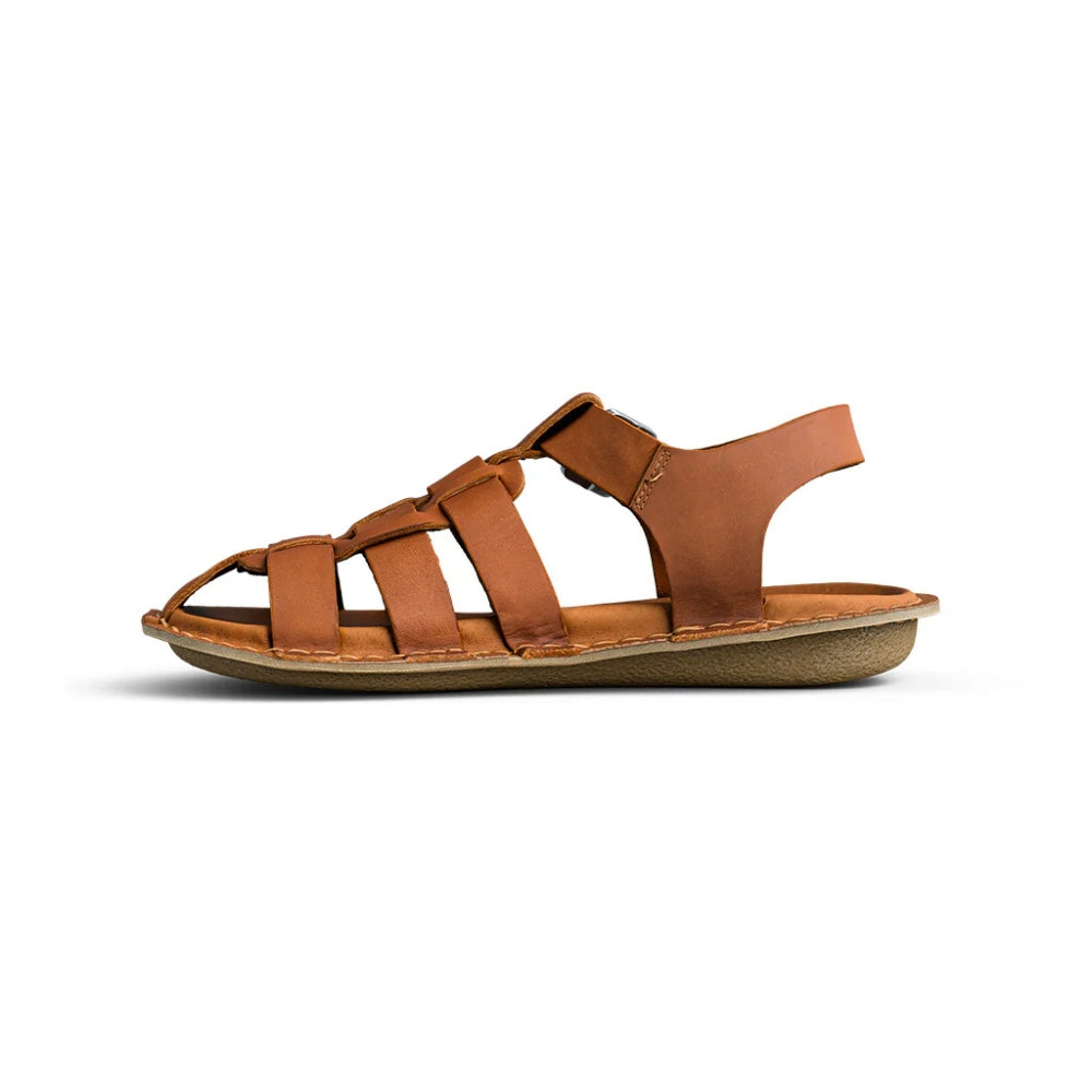 VIBA Sandal Capri Leather Cognac Brown