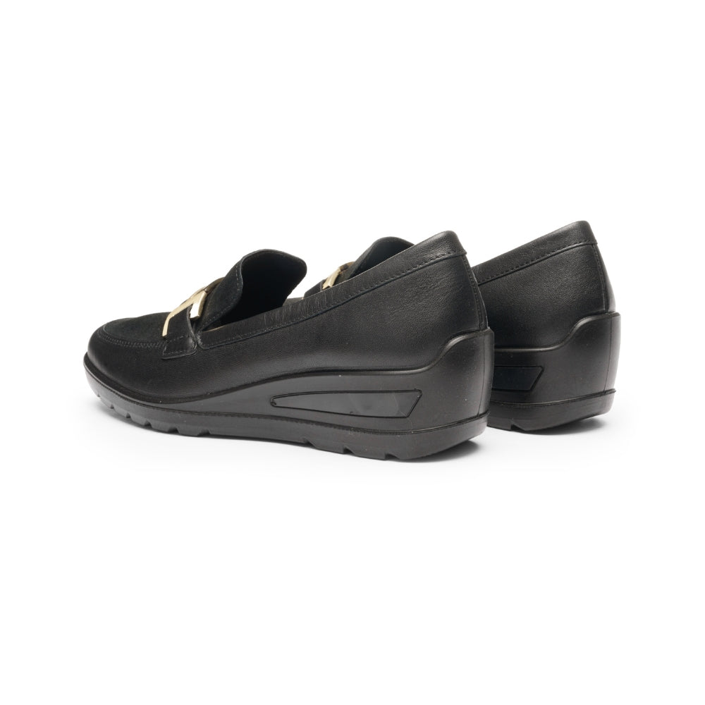 Ara loafer m/kilehæl Zürich Schwarz