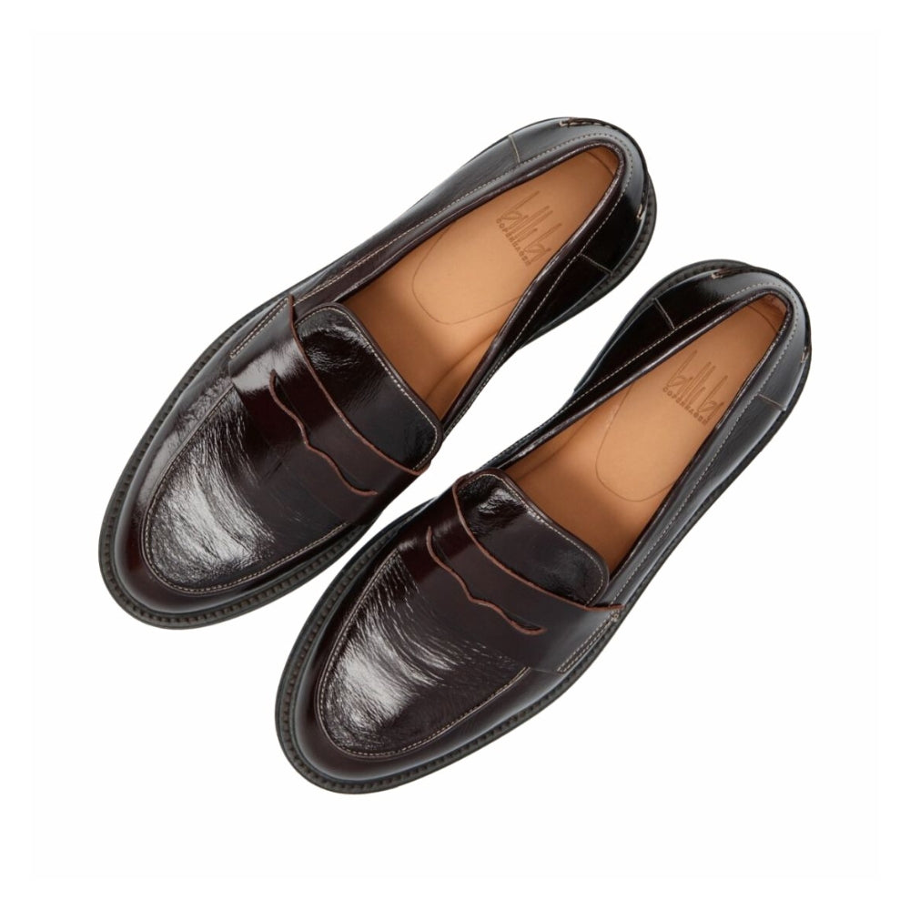 Billi bi Loafer Mogano Naplack