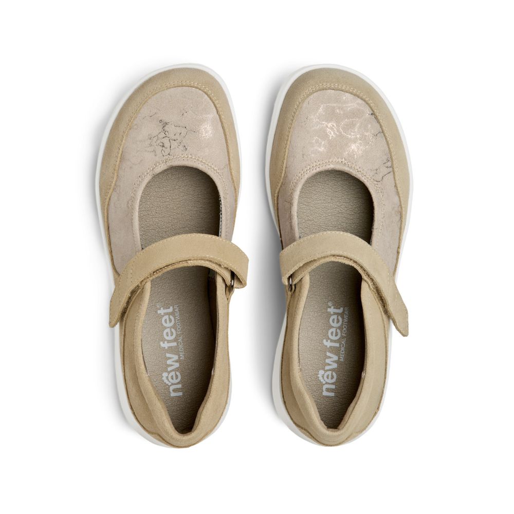 New Feet Ballarina strech sand