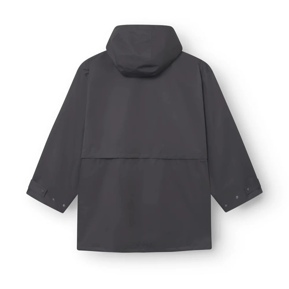 RETHINKIT Jacket Rainshell Almost Black