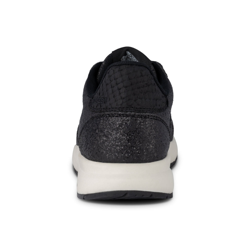 Woden Sneaker Nicoline Glitter Black