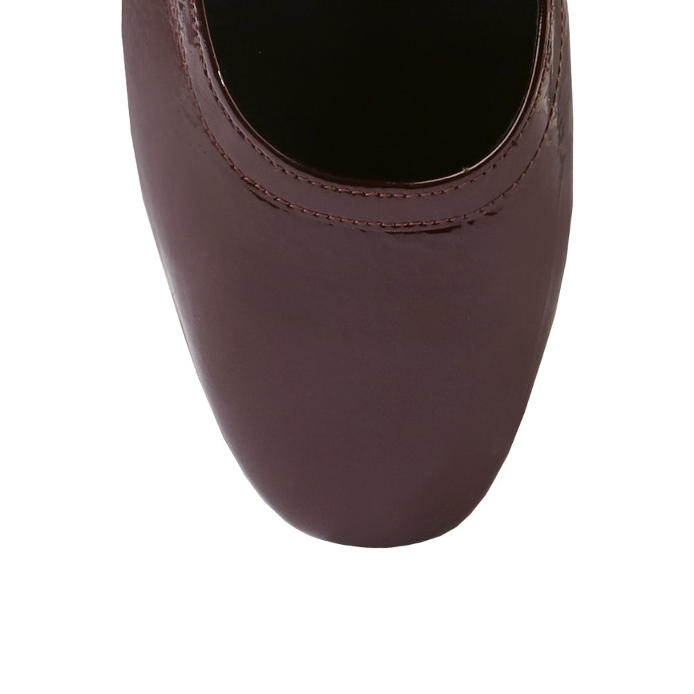 Högl ballerina m/rem Cabernet