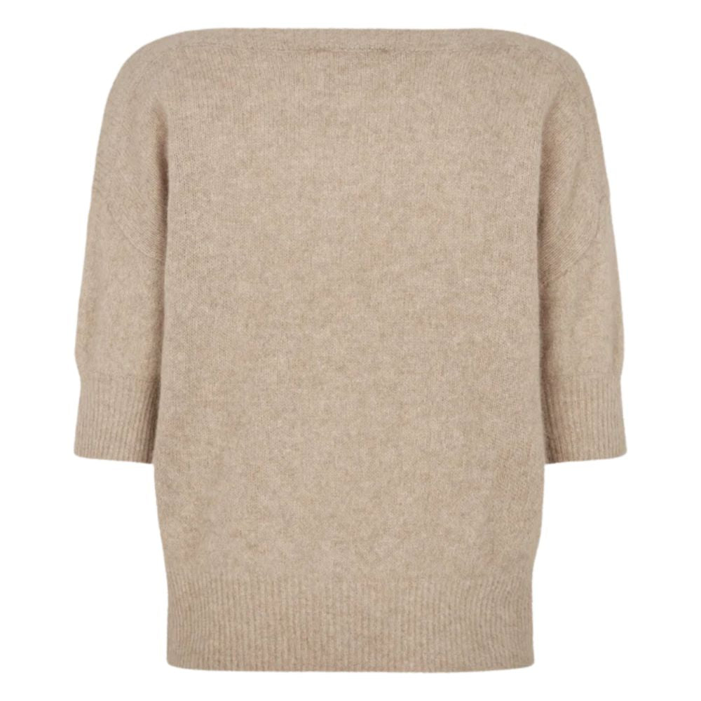 Six Ames Vaskebjørnsstrik Moi Beige Melange