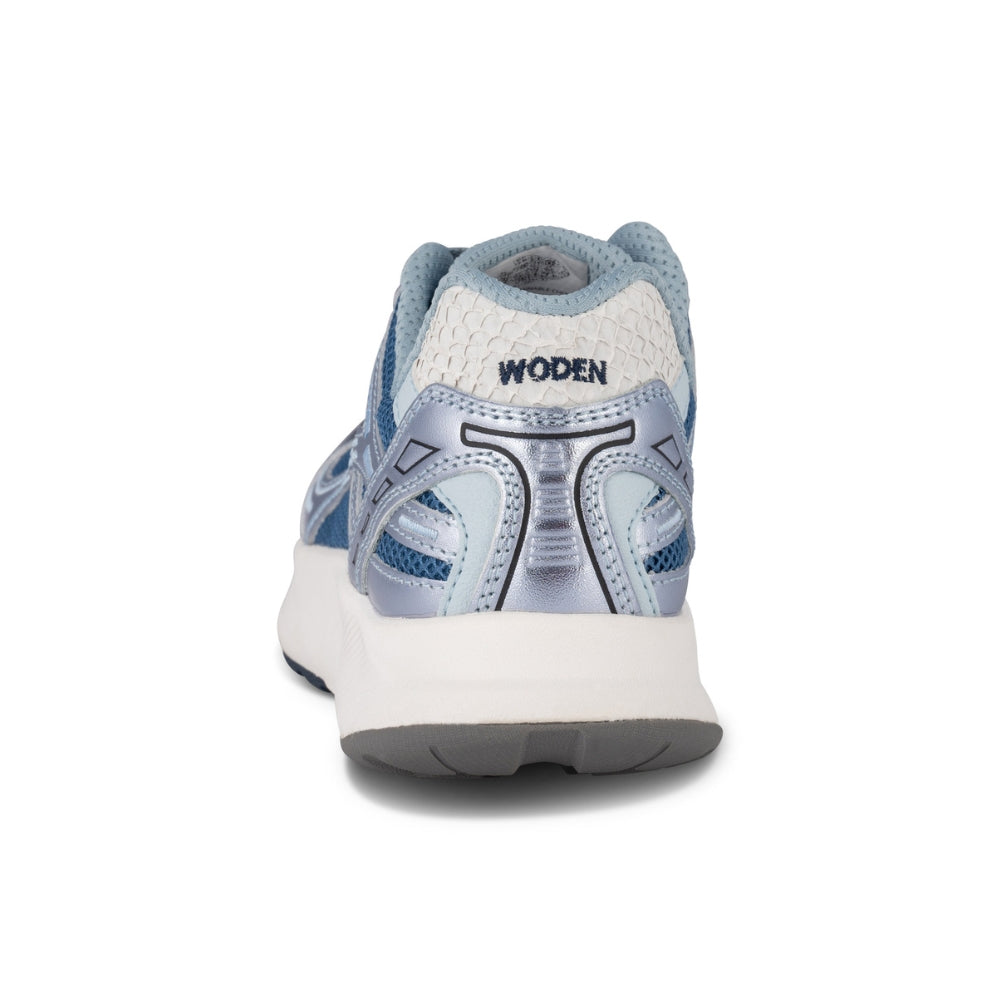 WODEN Sneaker Josephine Ice/Blue Metalic