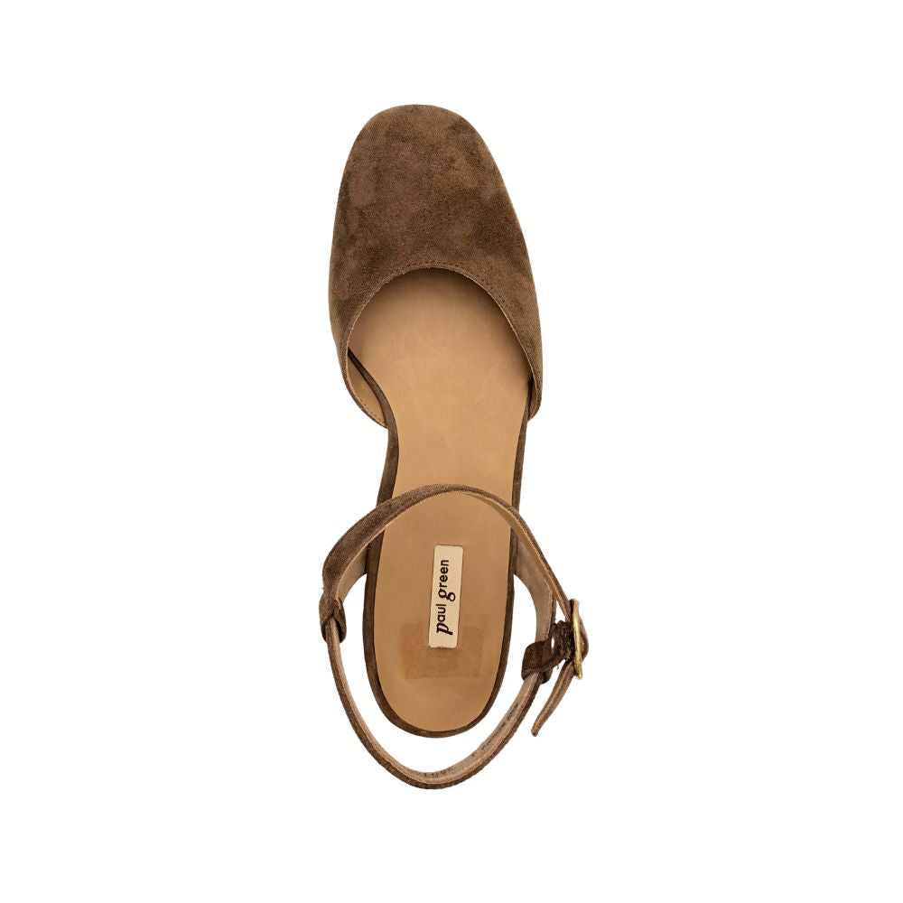 Paul Green Sandal m/rem Ruskind Brown