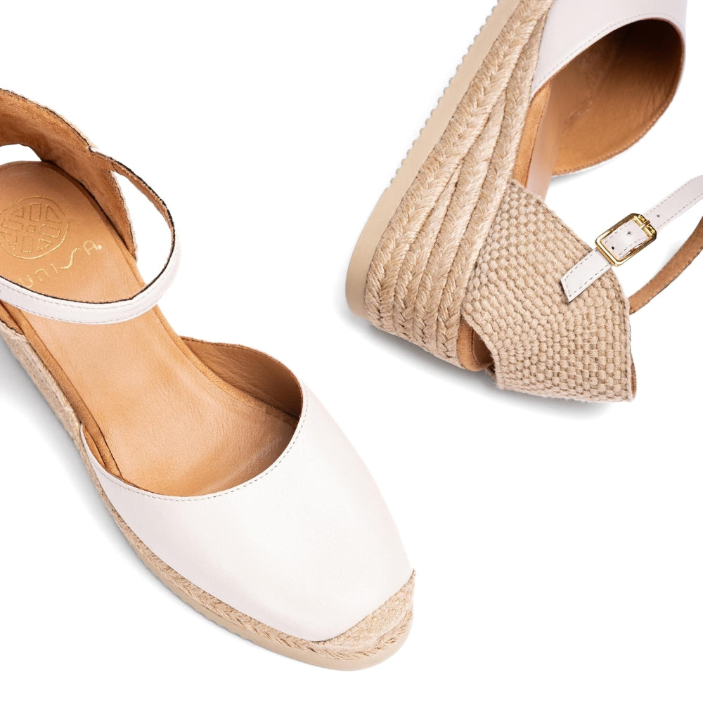 UNISA Espadrillos Cisca Ivory