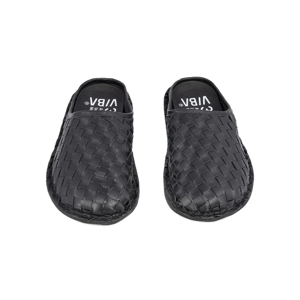 VIBA Tøffel Roma Woven Black