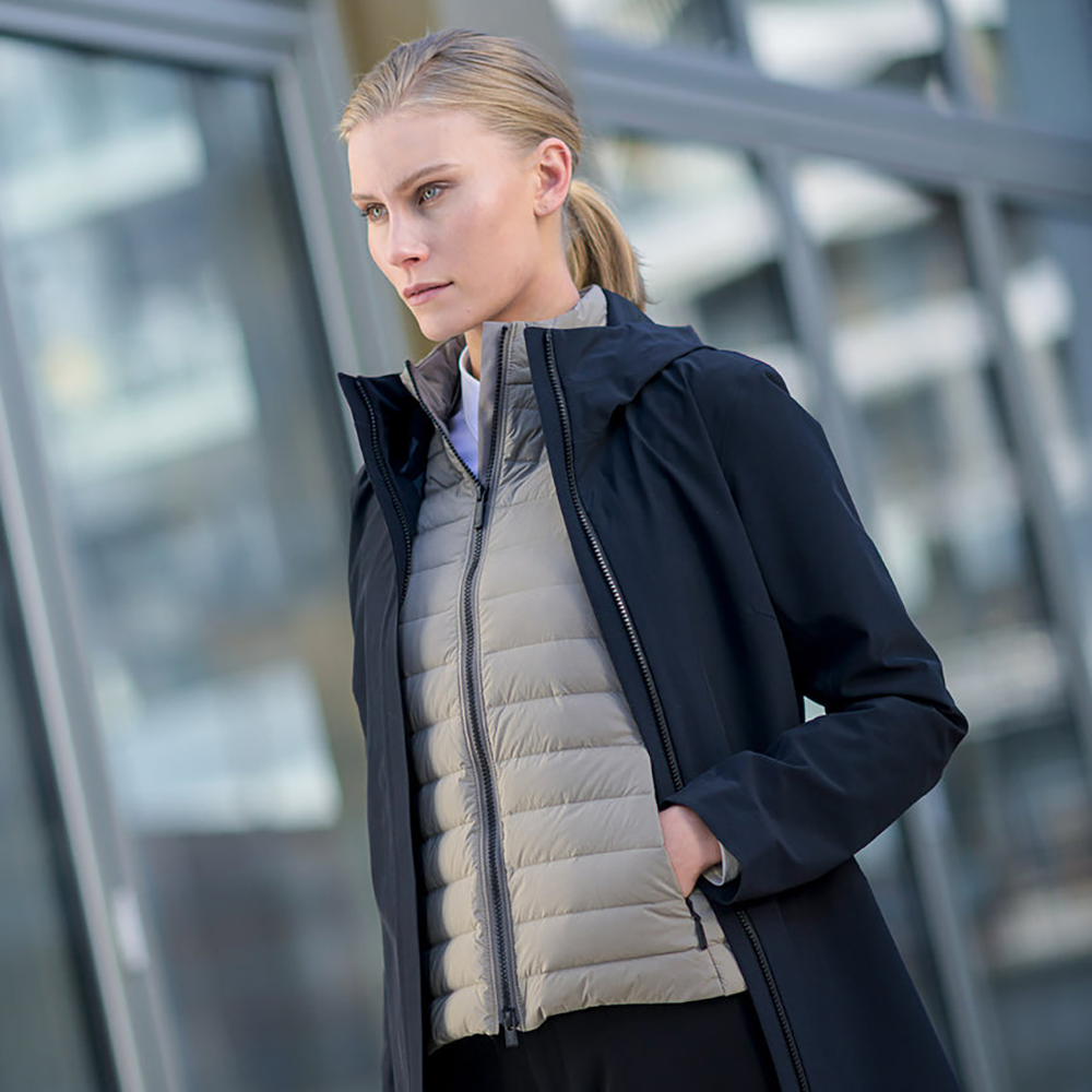UBR SIRIUS Vest Dame Driftwood