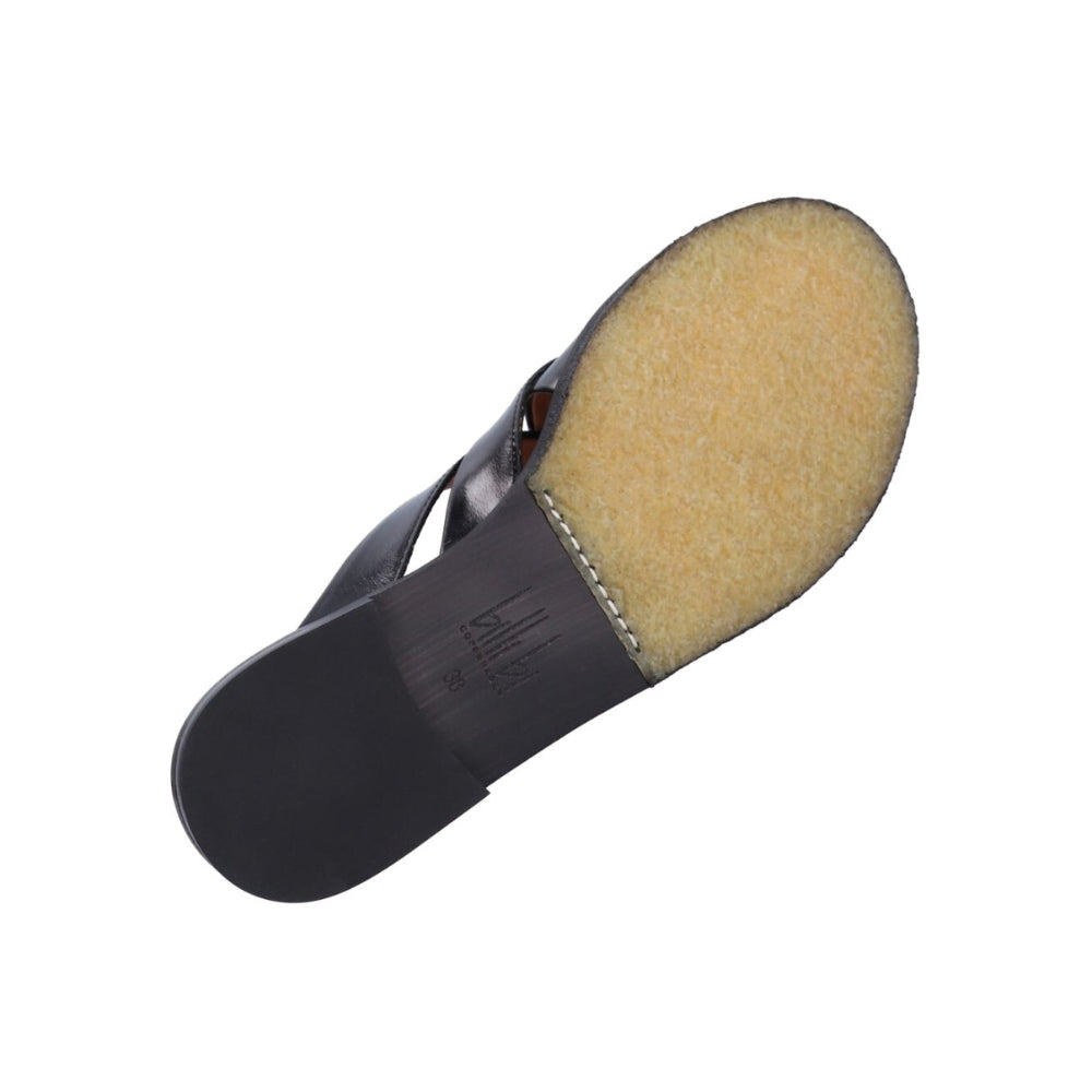Billi Bi Sandal Stor flet Black calf