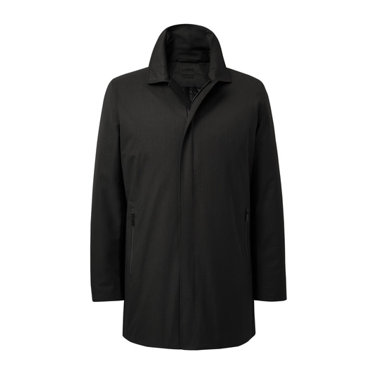 UBR Coat Savile Wool Dark Brown