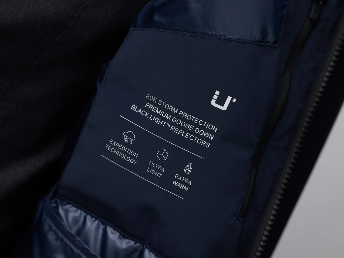 UBR PHANTOM Down Jacket Navy