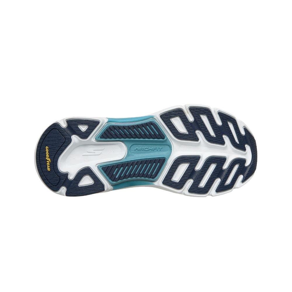 Skechers Sneakers Dame Max Cushioning Arch Fit White Aqua