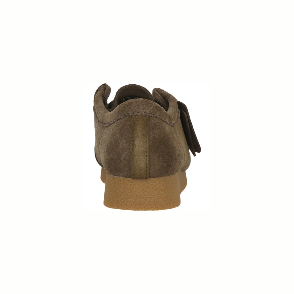 Clarks Sko Wallabee Dark Olive Suede