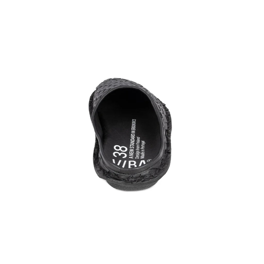 VIBA Tøffel Roma Woven Black
