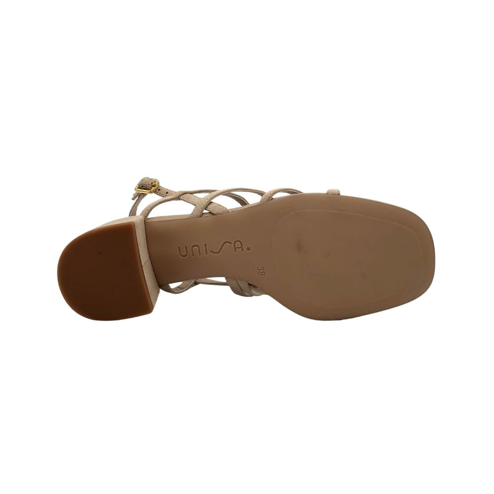 Unisa Festsandal m/tynde remme Skin