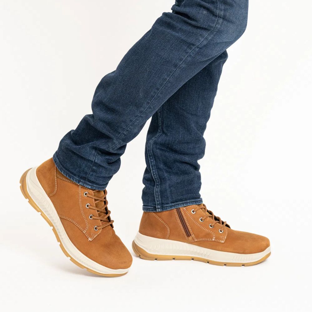 Ara Herre støvle m/snøre og lynlås GTX Nuss