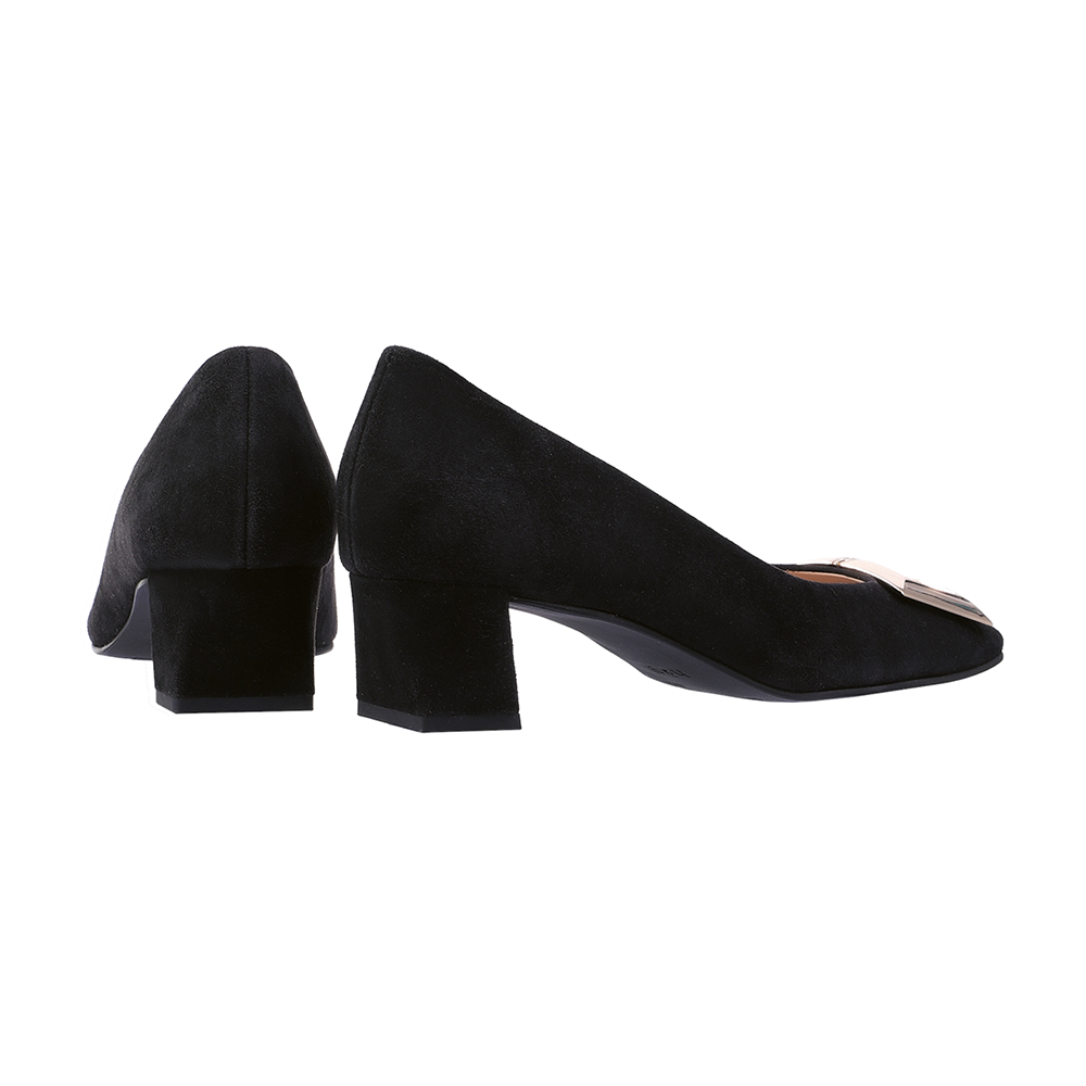 Högl pumps m/spænde Black