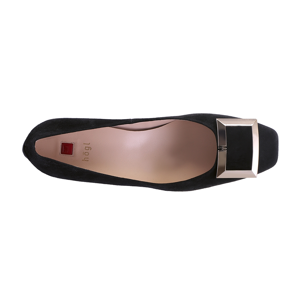 Högl pumps m/spænde Black