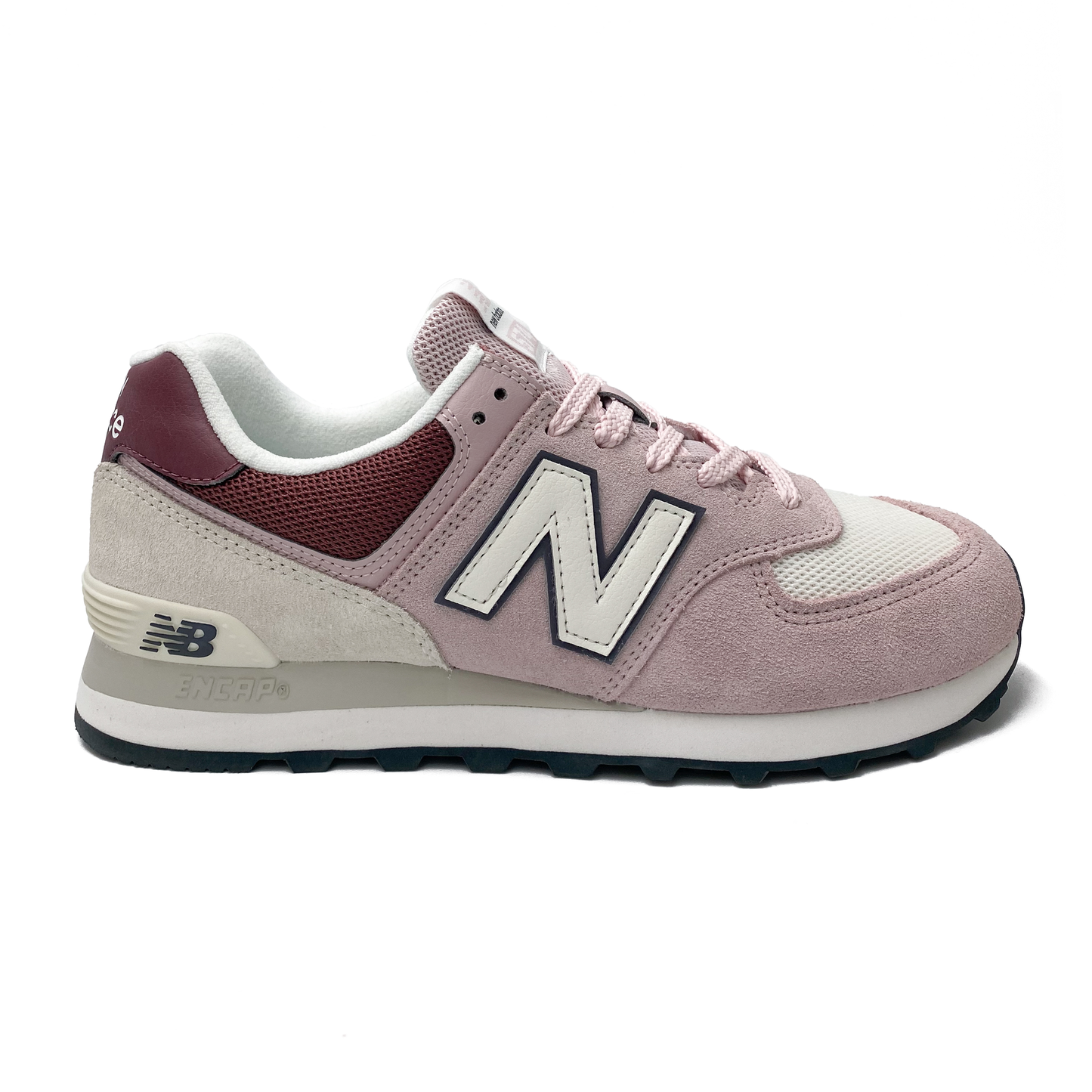 New Balance Sneaker 574 Rosa/Offwhite