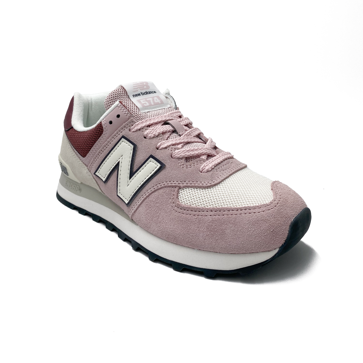 New Balance Sneaker 574 Rosa/Offwhite