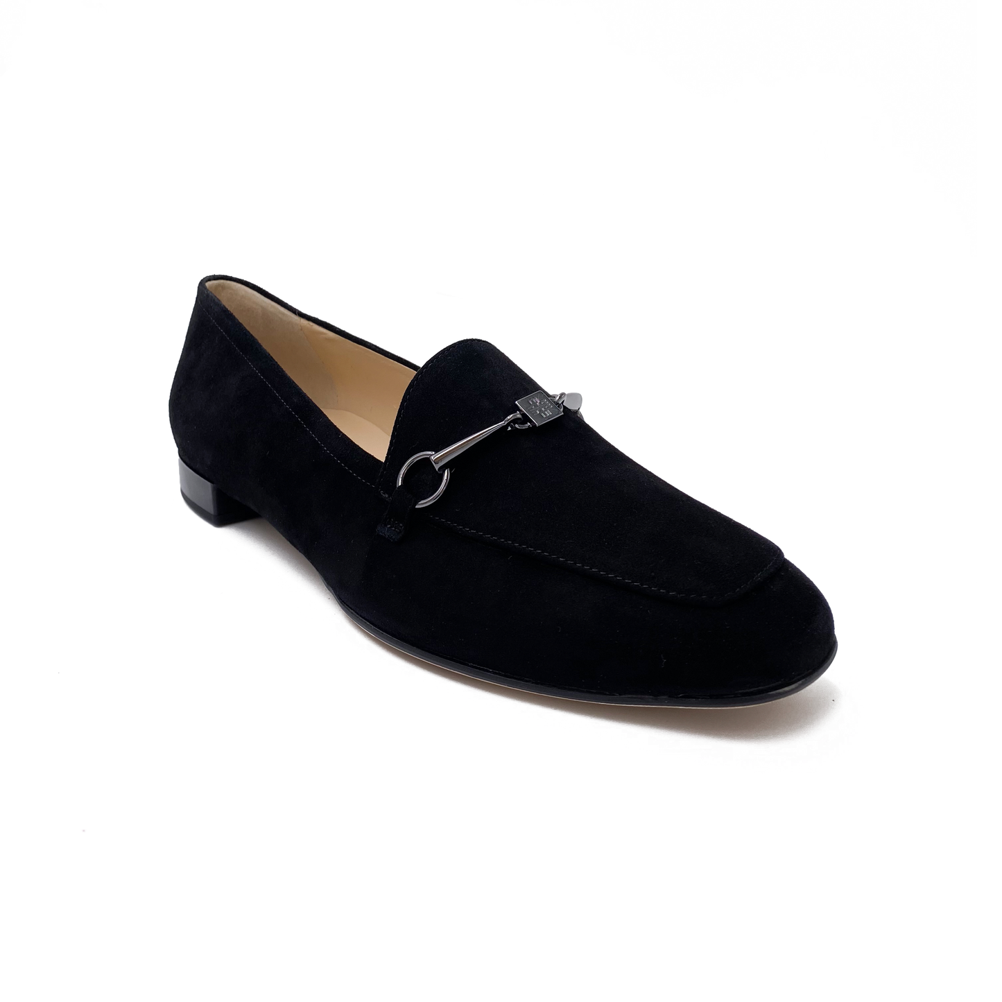 Högl Loafer m/bidsel Ruskind Sort