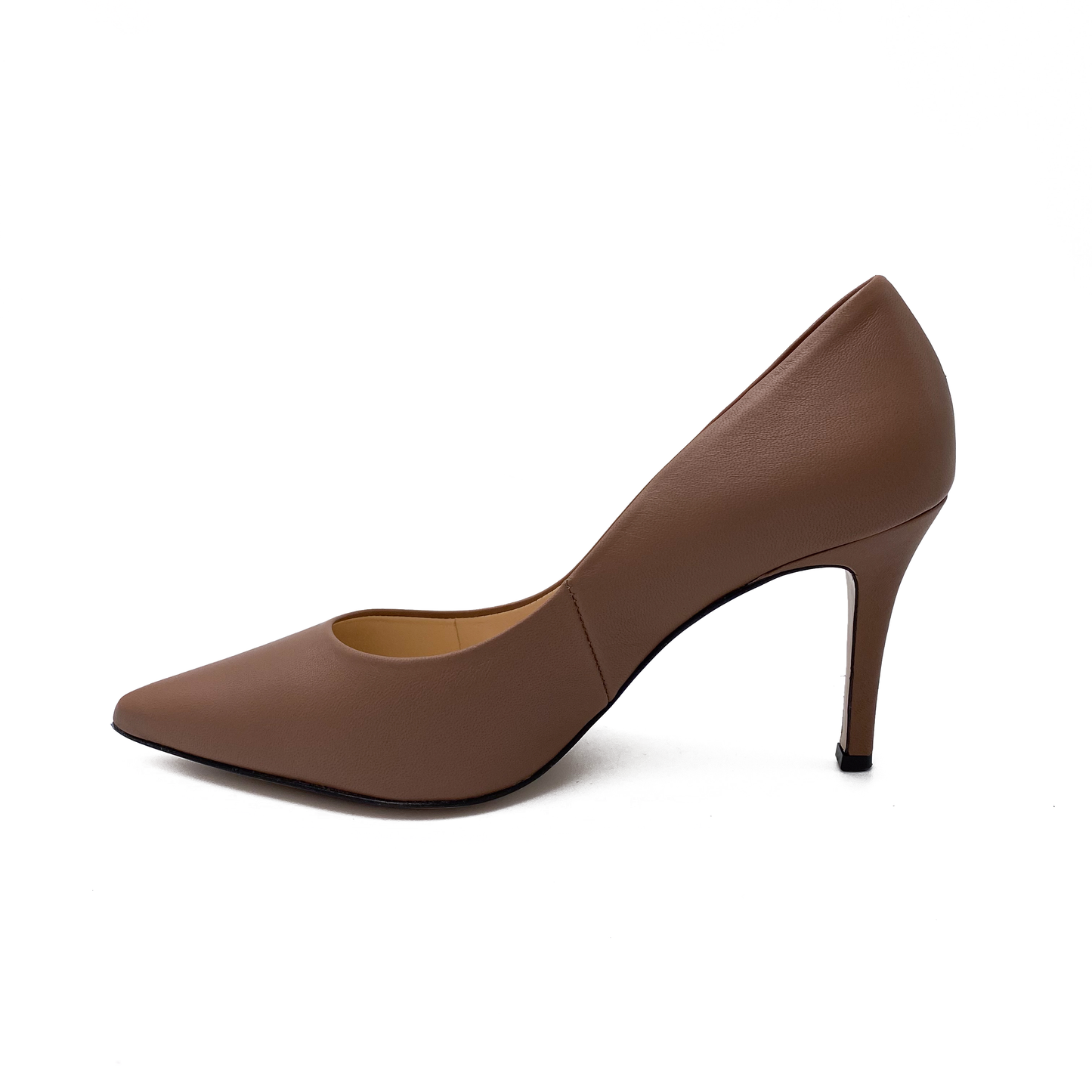 Högl Pump m/stilethæl Dark Taupe