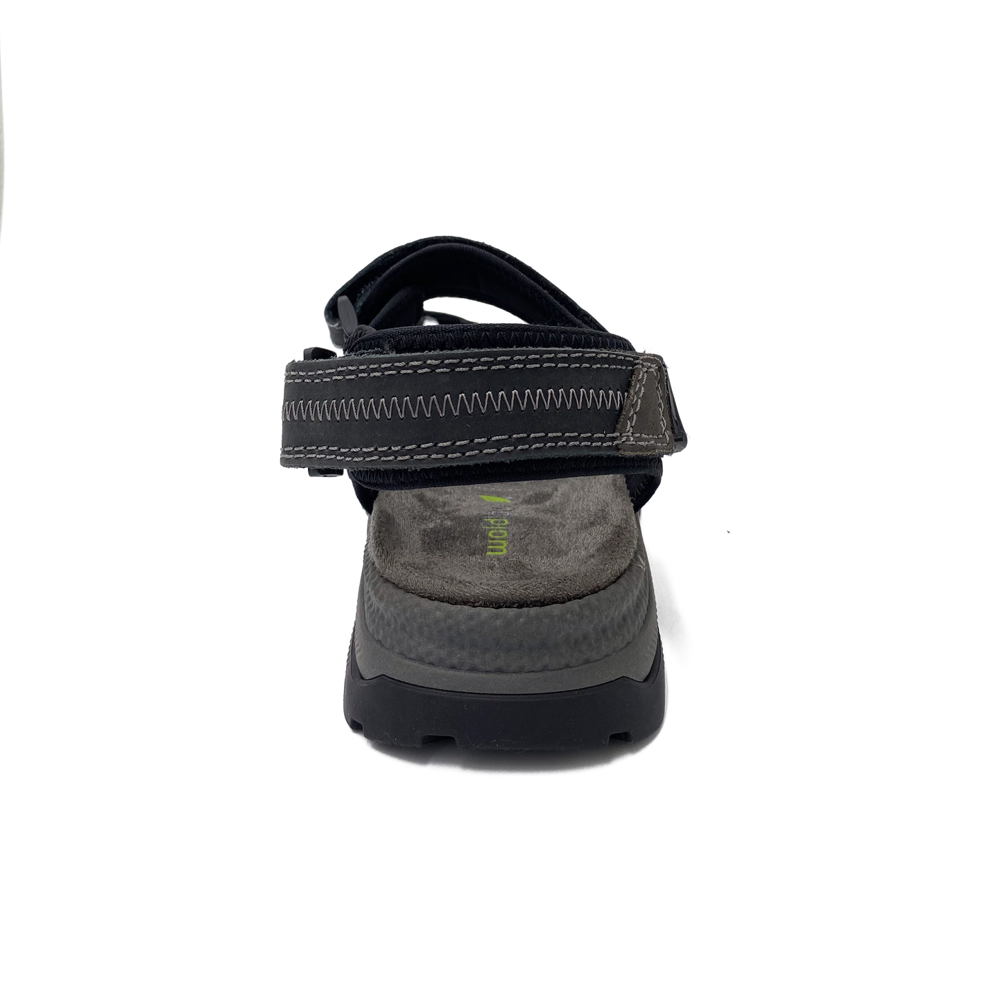 Waldläufer Sandal Herre Neopren Denver Schwartz Asphalt