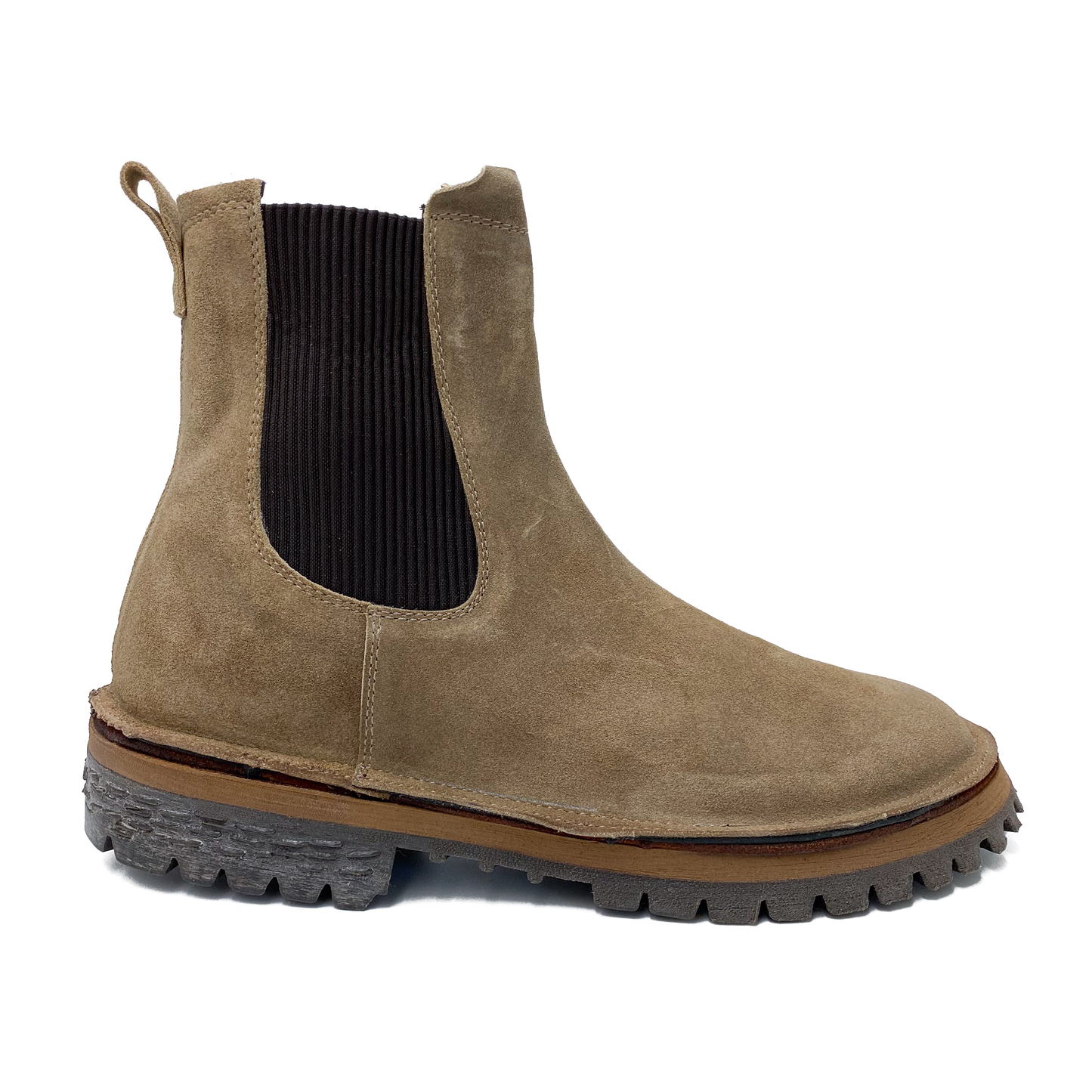 MOMA Dame Støvle Chelsea Acero Suede