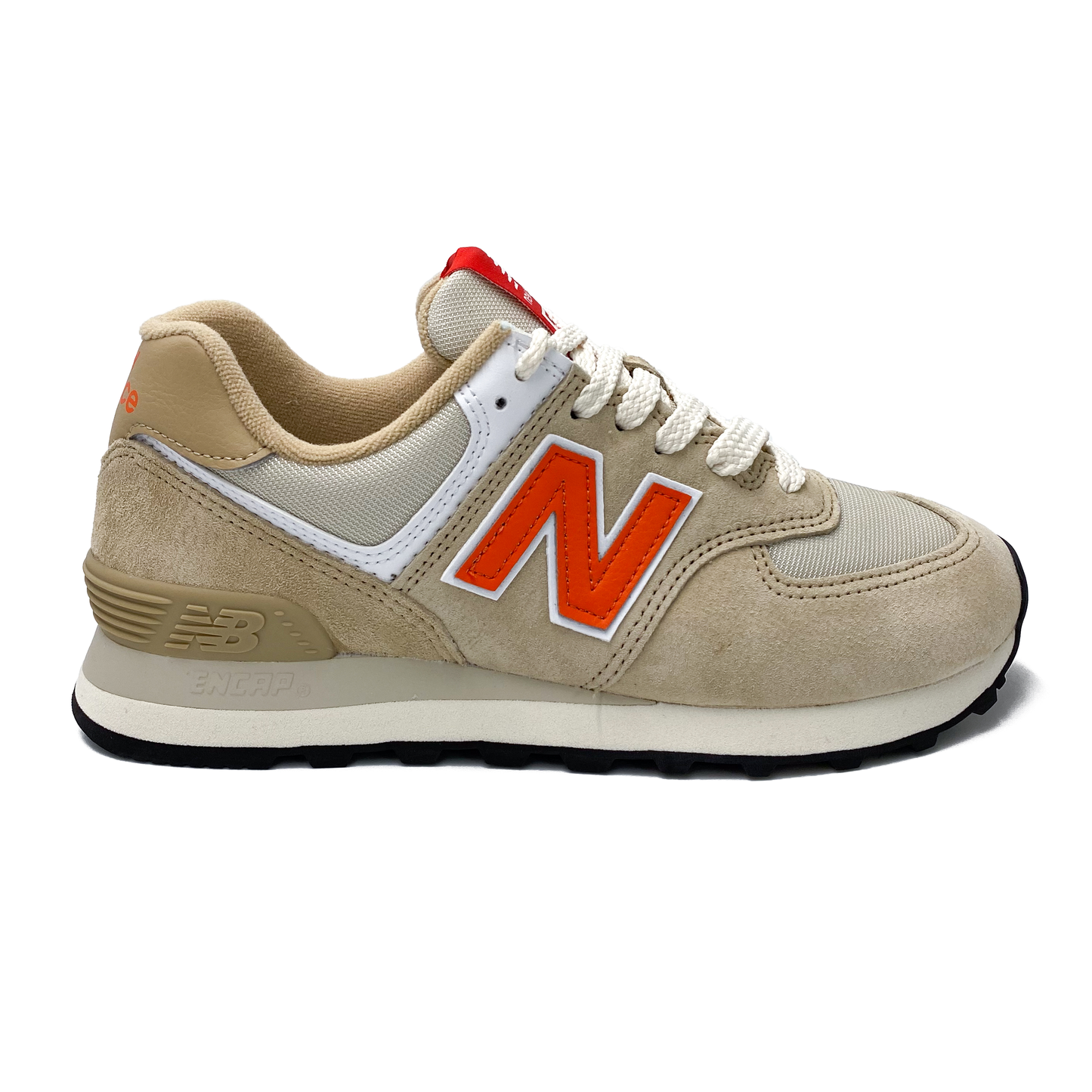 New Balance Sneaker 574 Sand/Orange