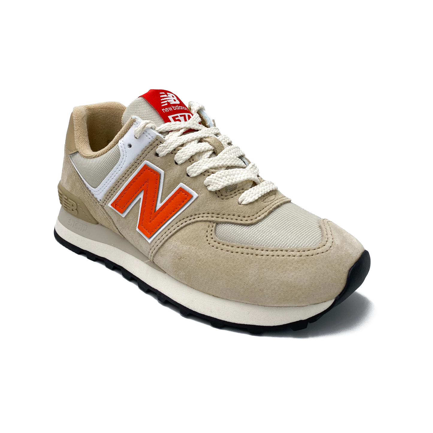 New Balance Sneaker 574 Sand/Orange