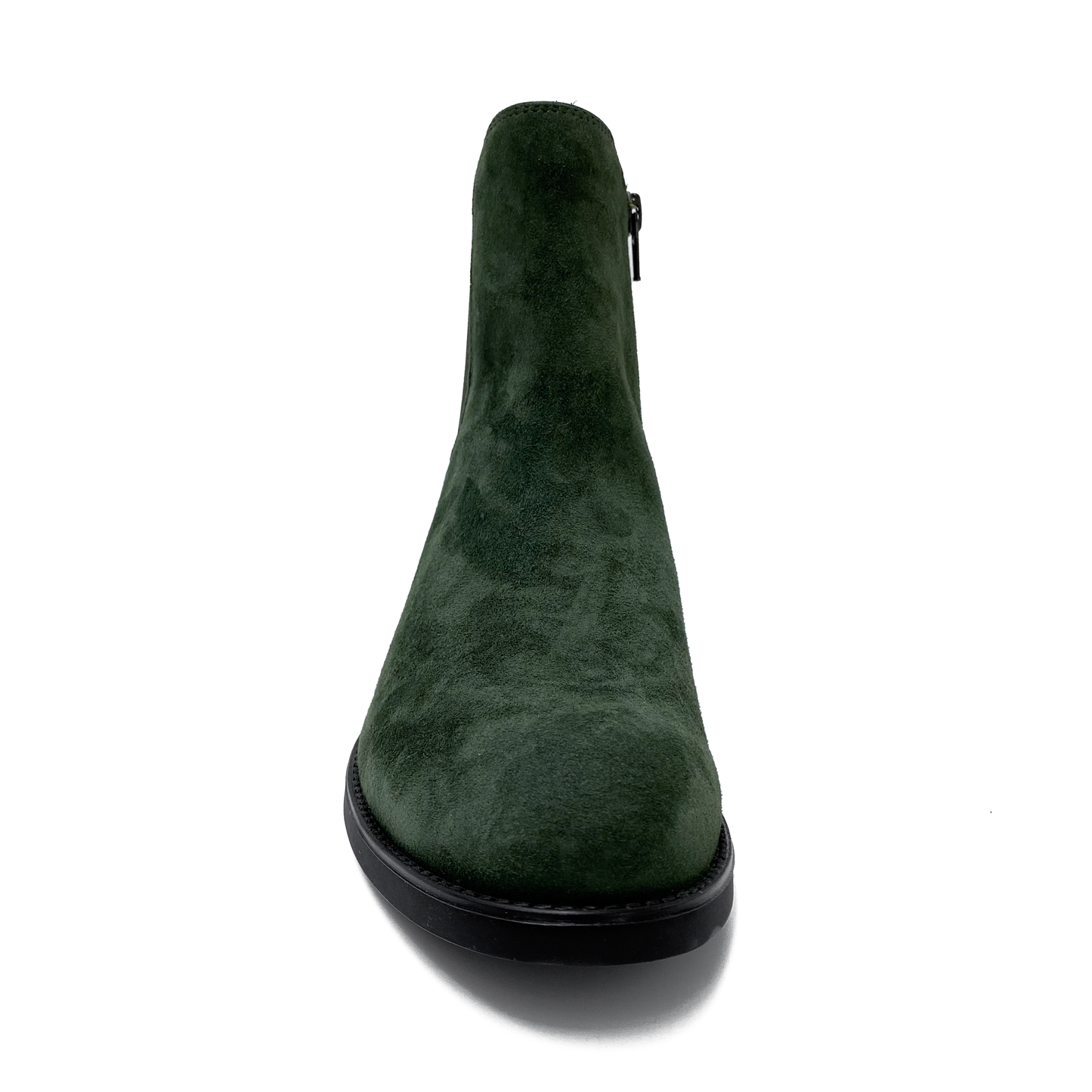 Unisa Chelseastøvle m/lynlås Suede Grøn