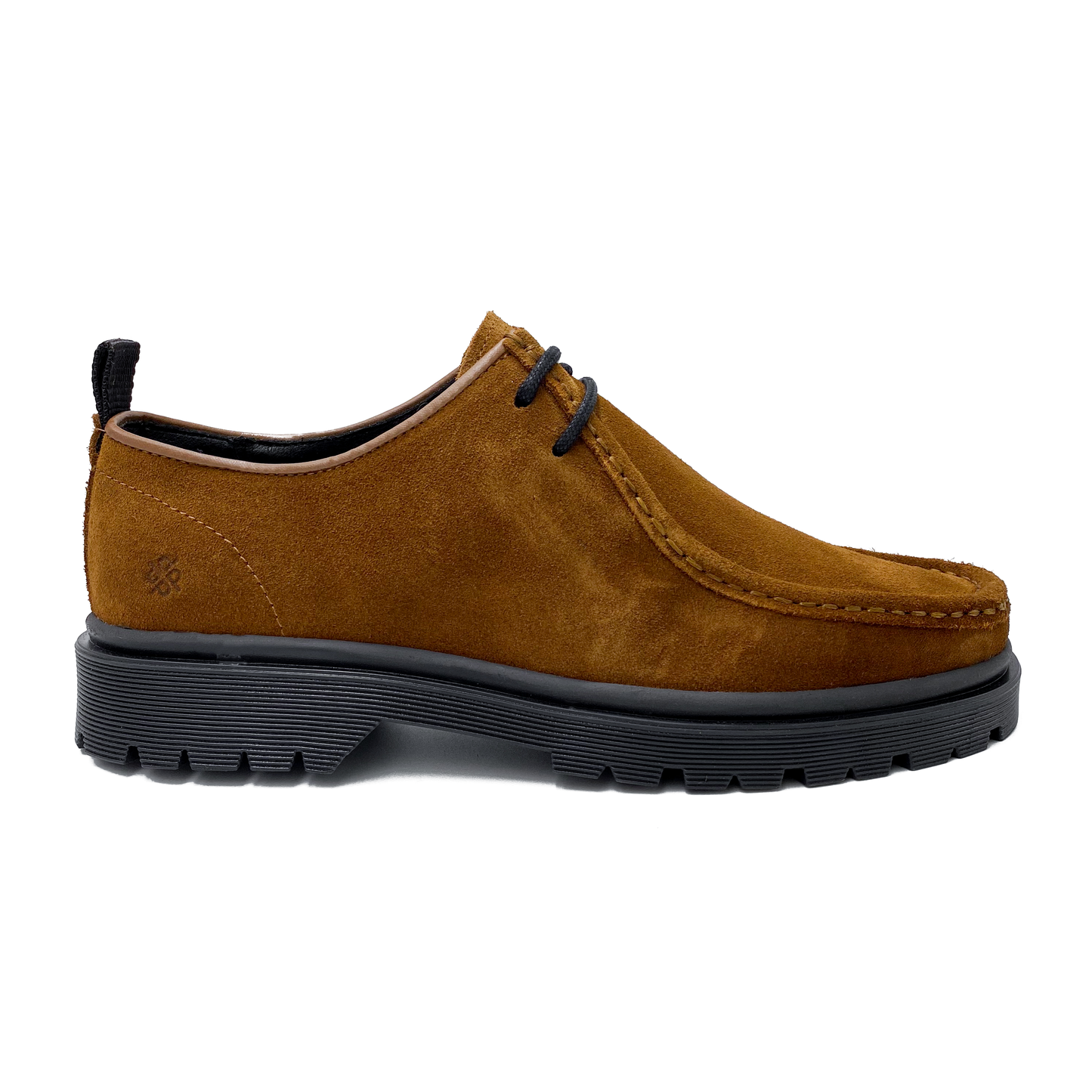 Playboy Sko m/snøre Alain Cognac Suede