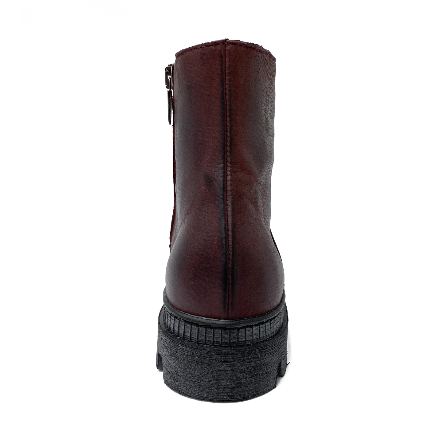 Lofina Basketstøvle m/lynlås og snøre Melanzana