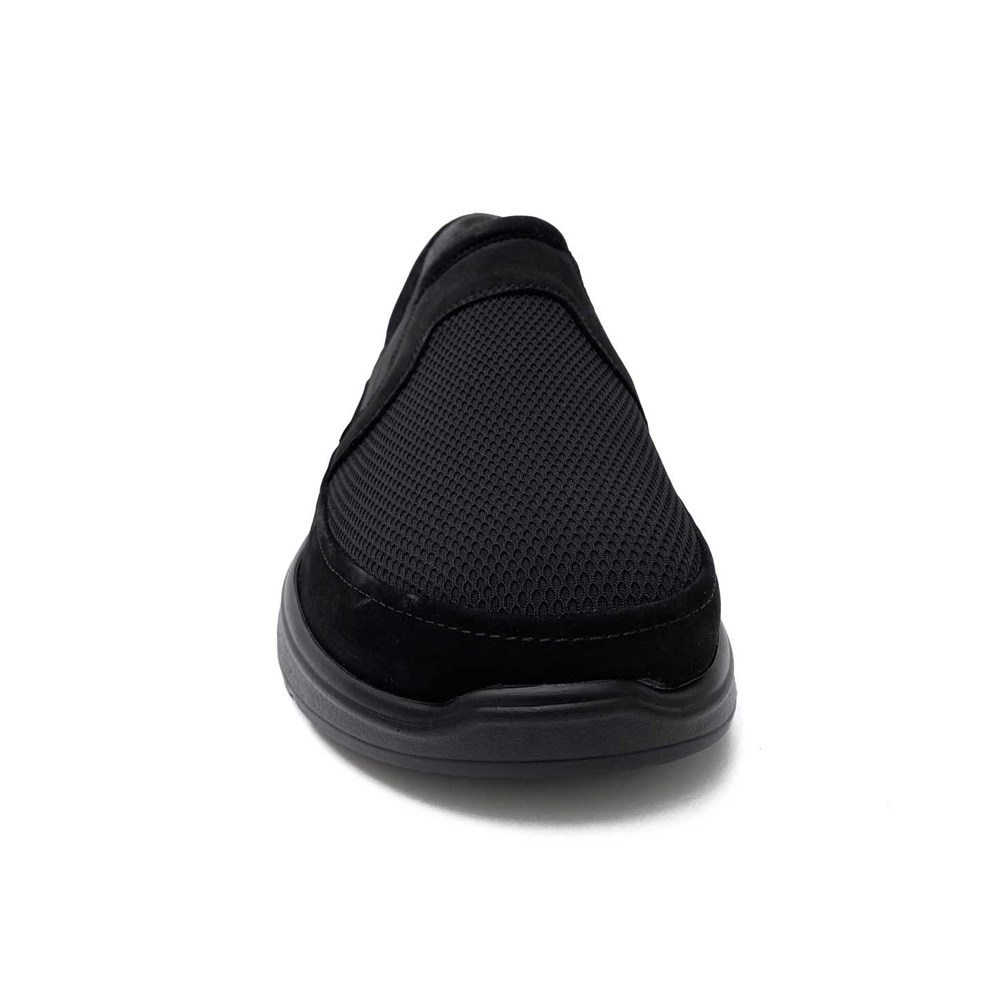 New Feet Herreloafer Stretch Black
