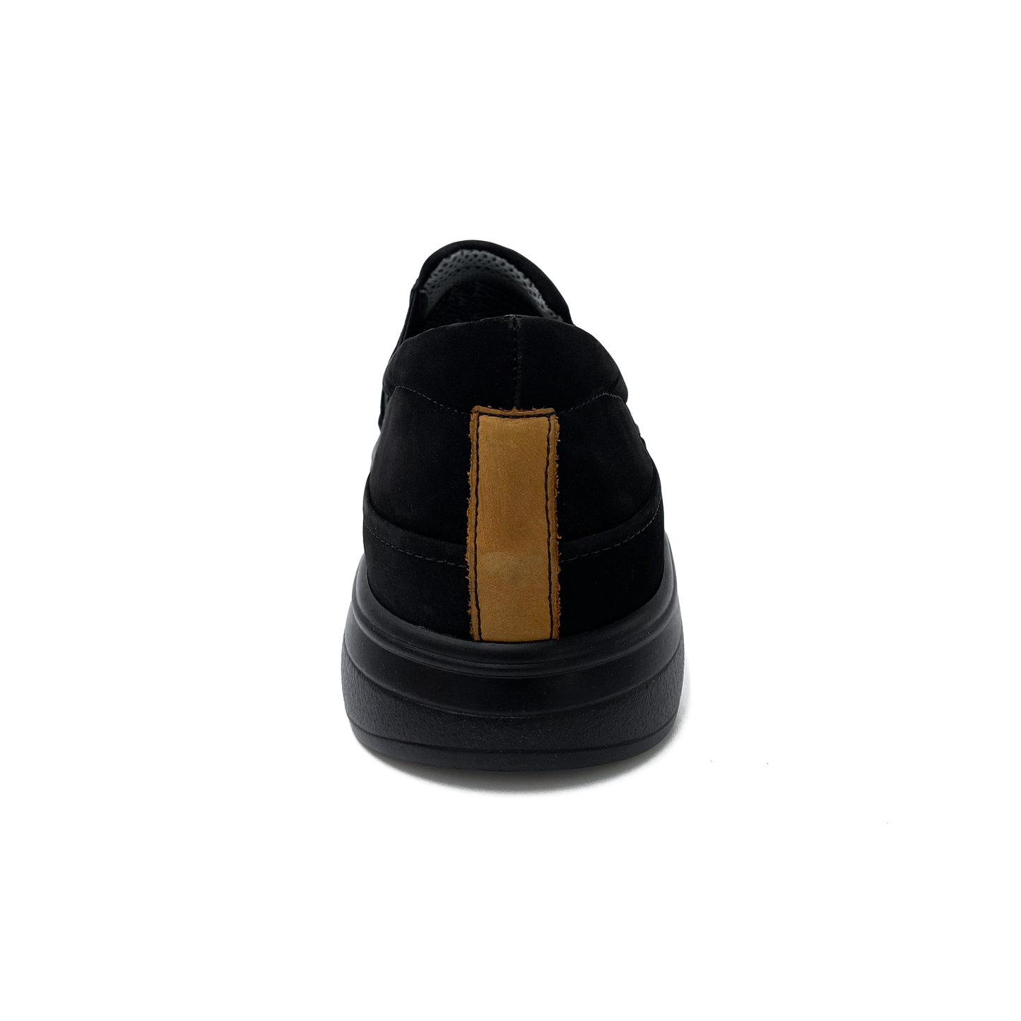 New Feet Herreloafer Stretch Black