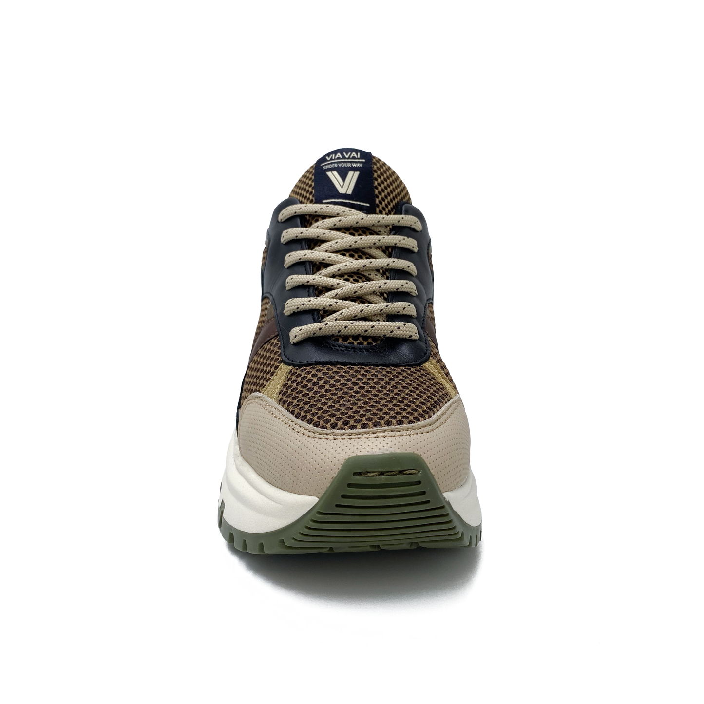 VIA VAI Sneaker Liz Sierra combi Tabacco