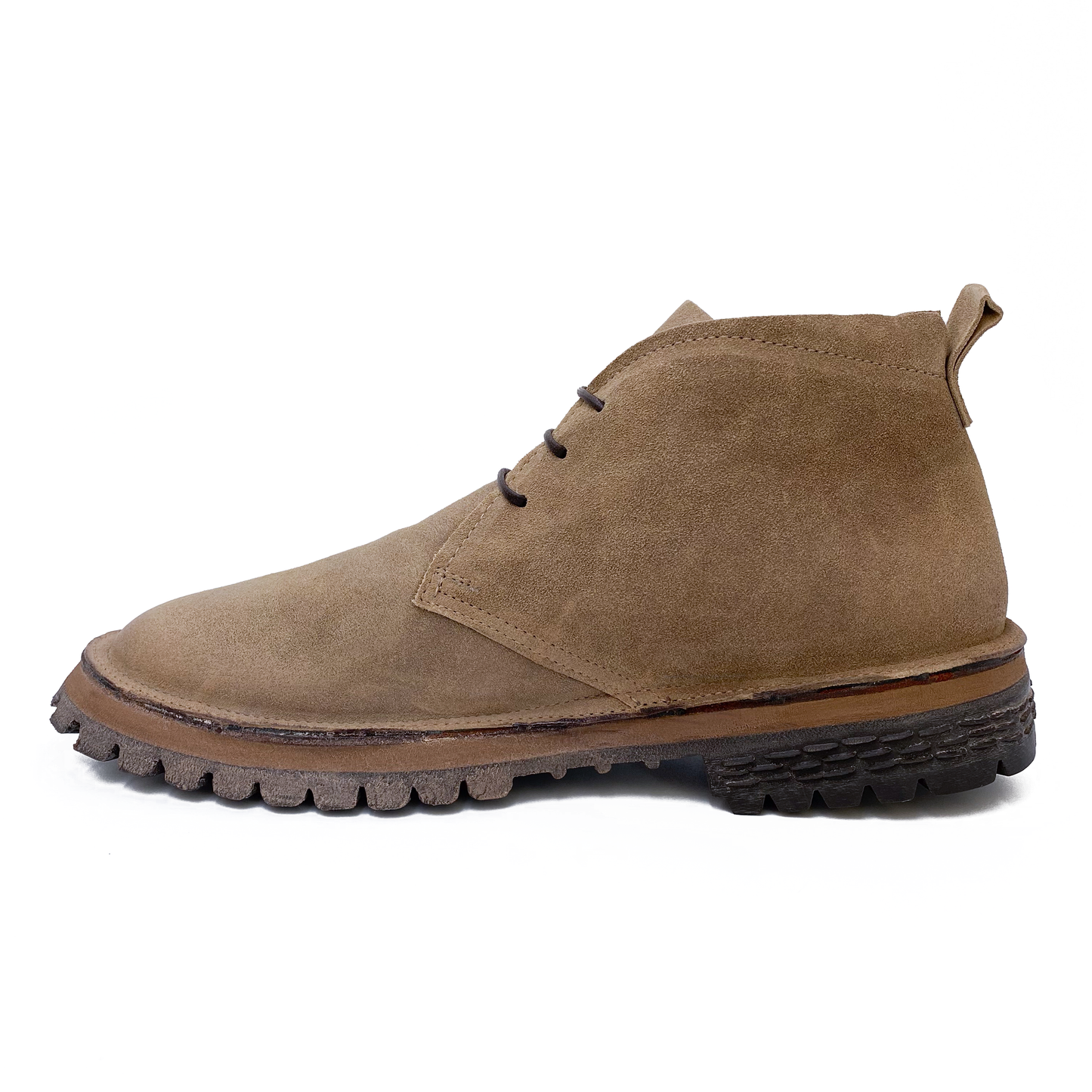MOMA Herre støvle m/ snøre Acero Suede