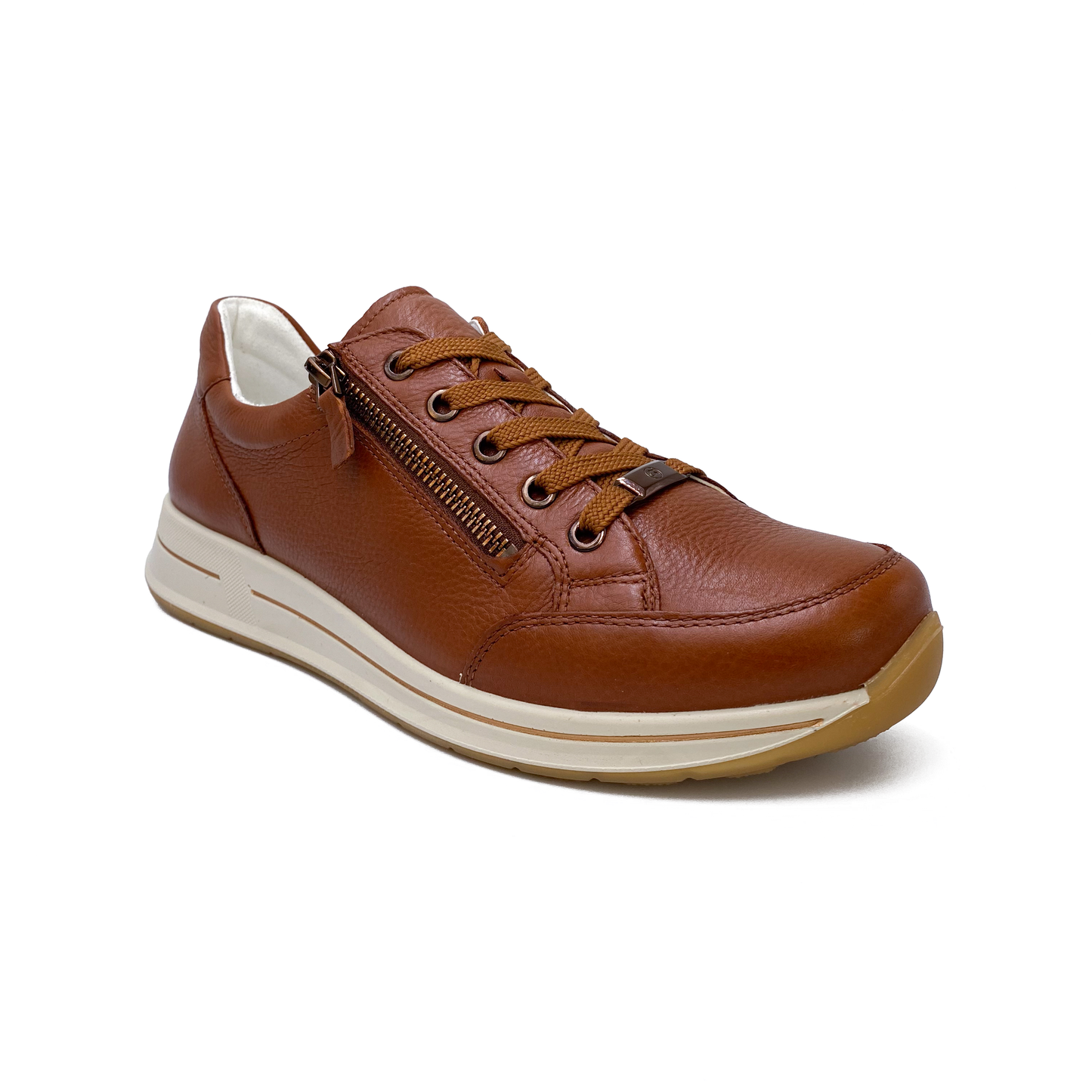 Ara sneaker m/lynlås Osaka Cognac