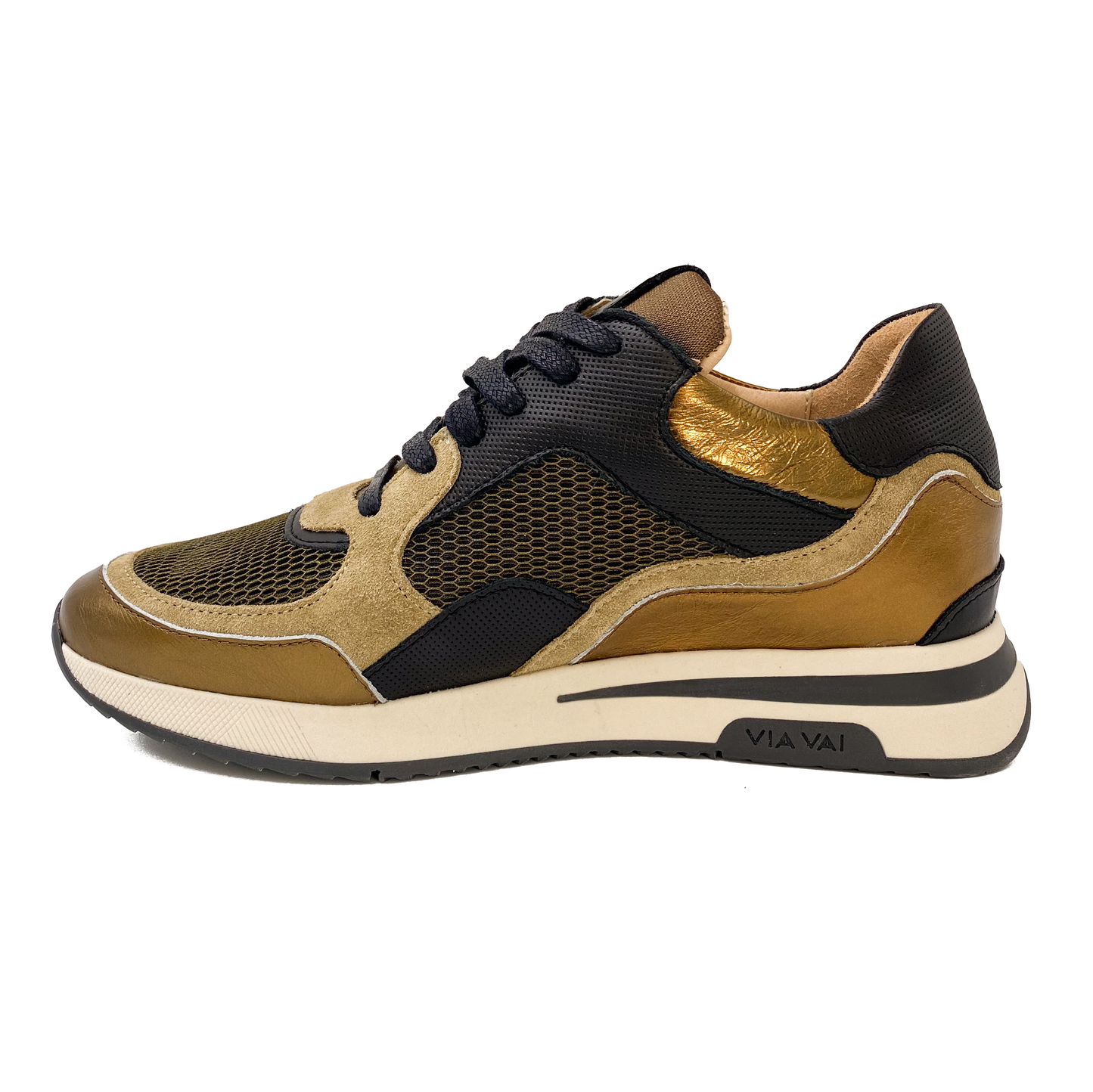 VIA VAI Sneaker Nora Maritza Bronzo
