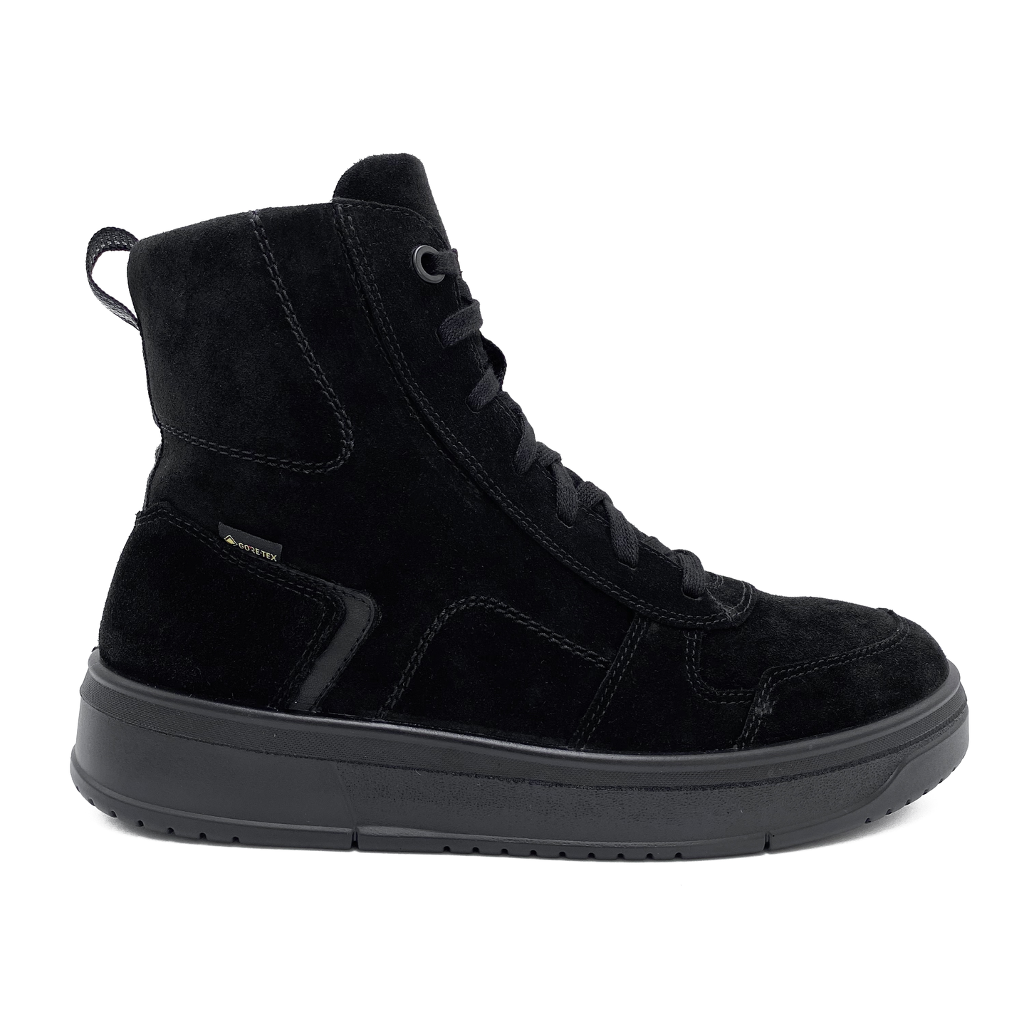 Legero Støvle m/Snøre og lynlås Gore-Tex Schwarz