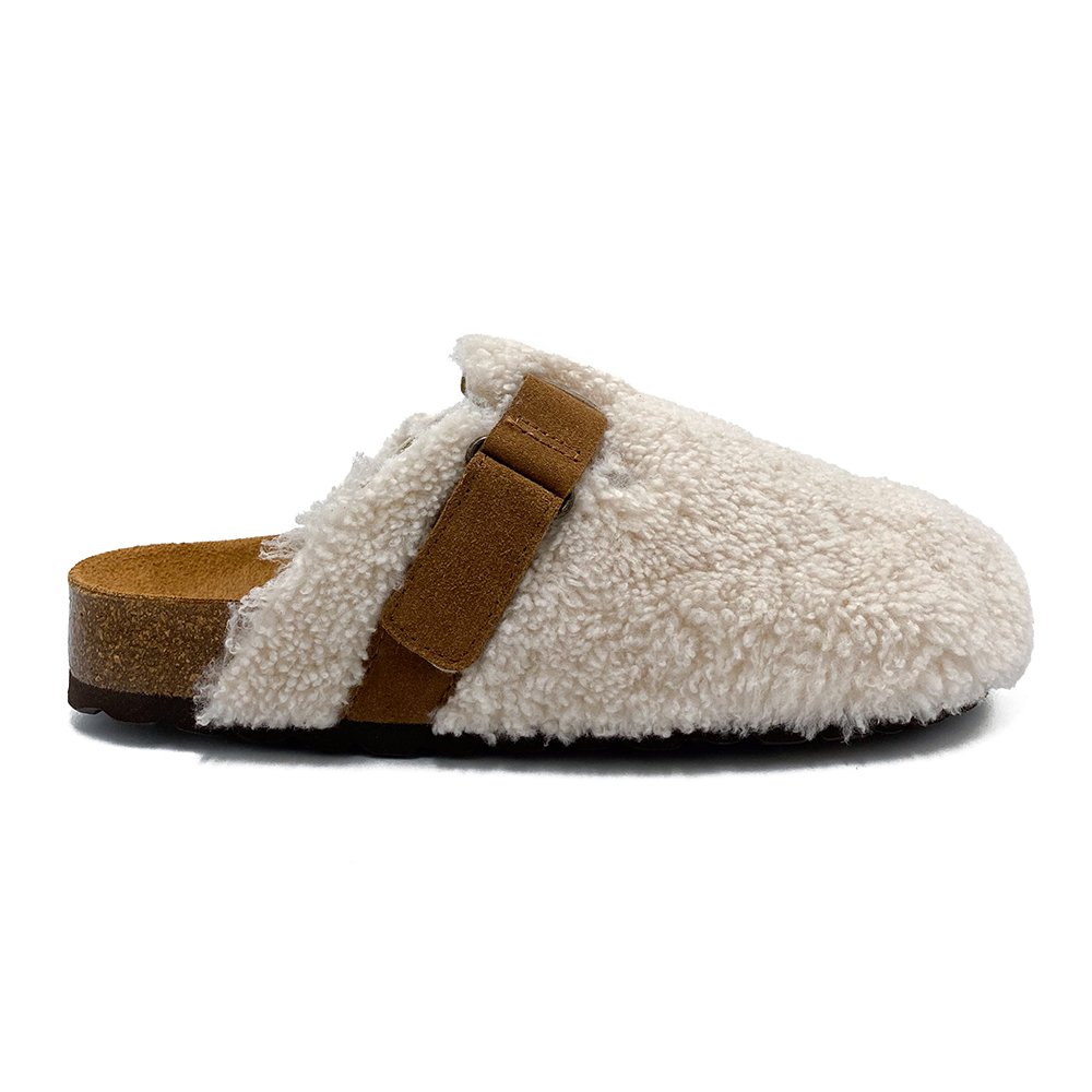 Shepherd Tøffel Lammeskind Roma Creme