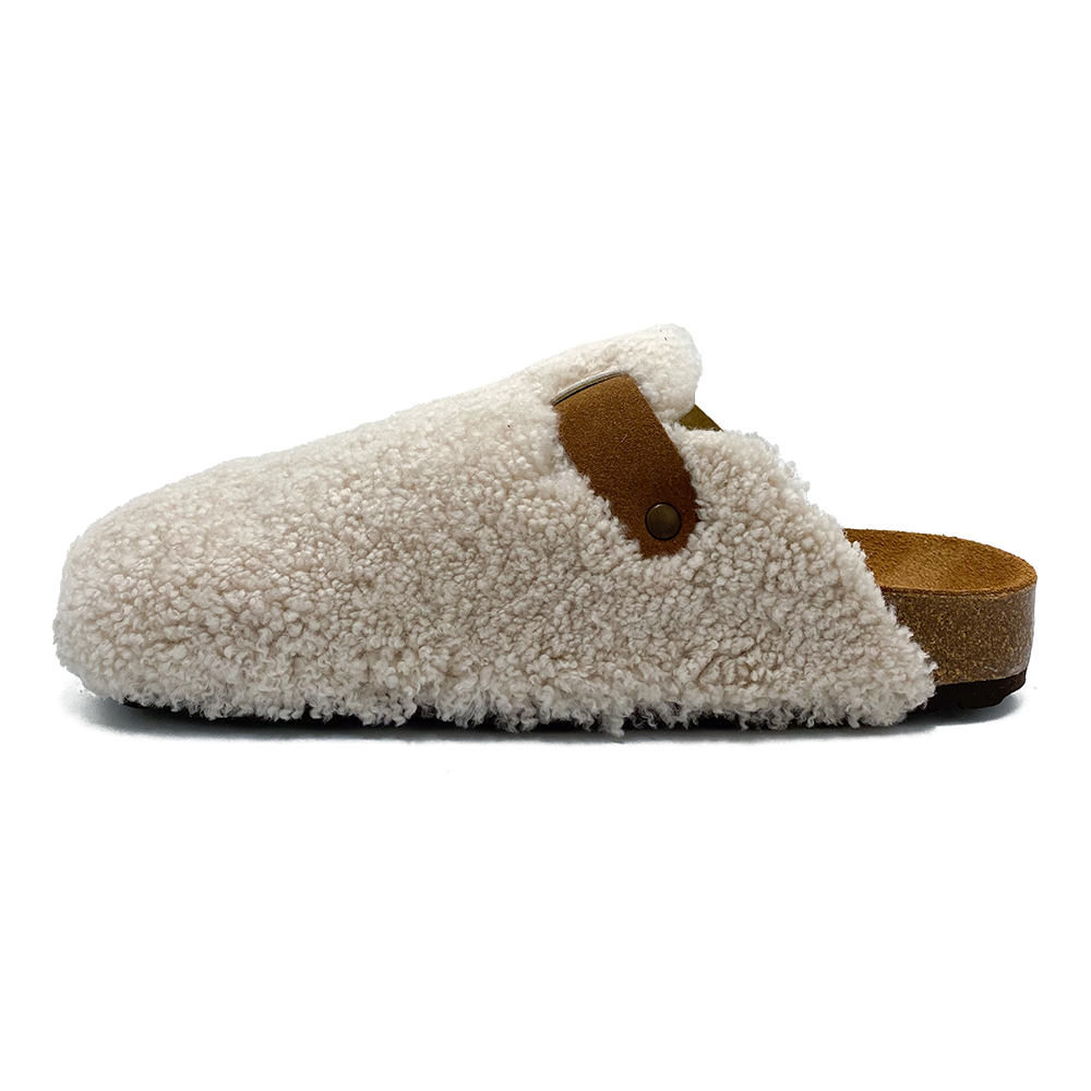 Shepherd Tøffel Lammeskind Roma Creme