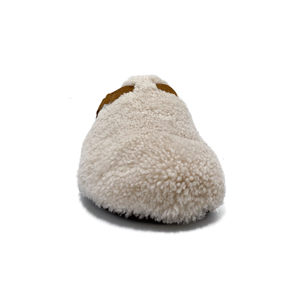Shepherd Tøffel Lammeskind Roma Creme