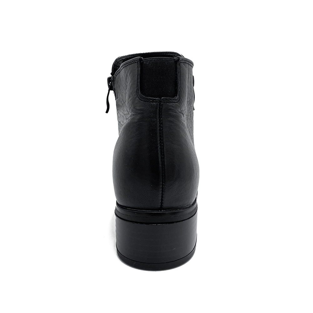 Ara Støvle m/ 2 lynlåse  Graz Black