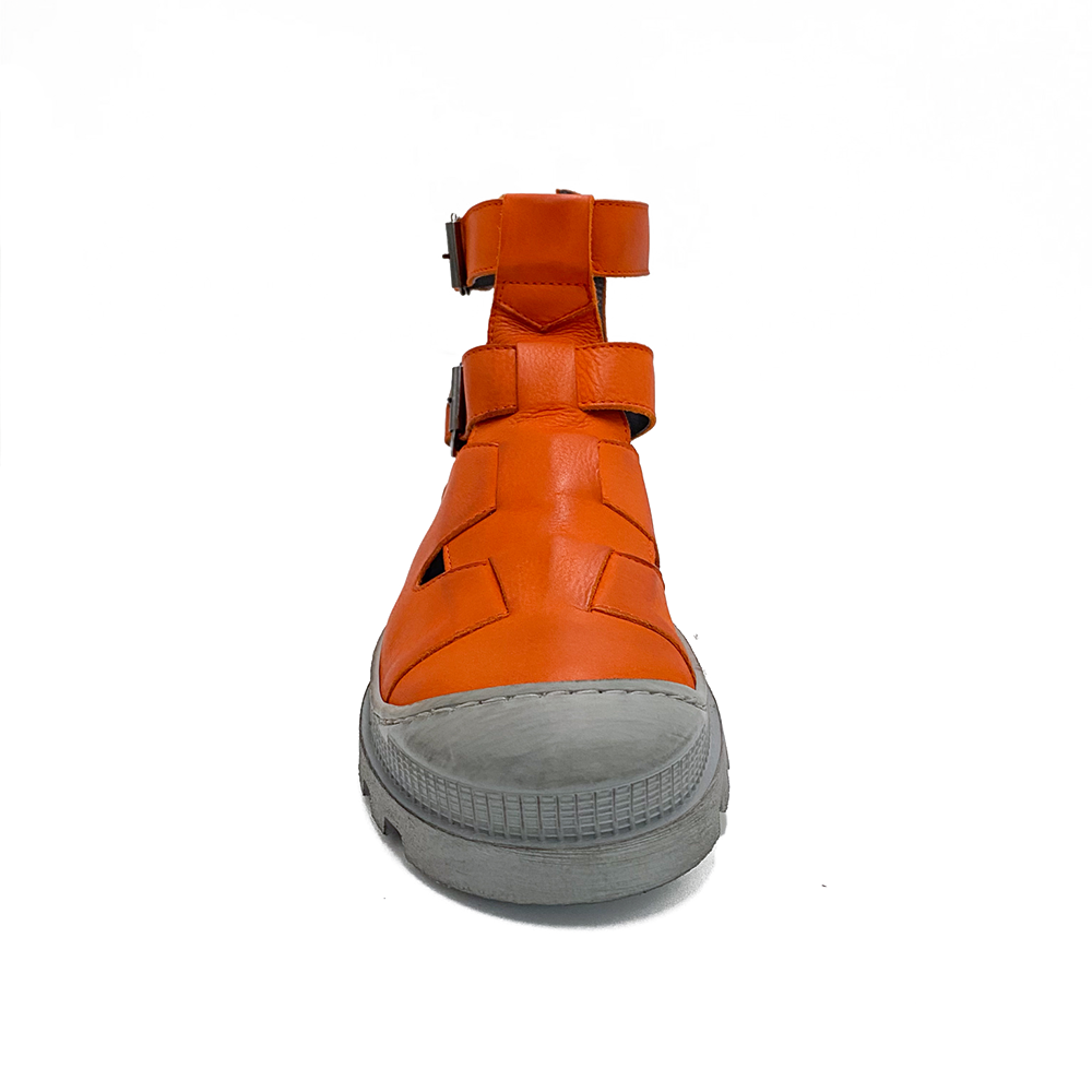 Lofina Sko m/spænde Zucca/Orange