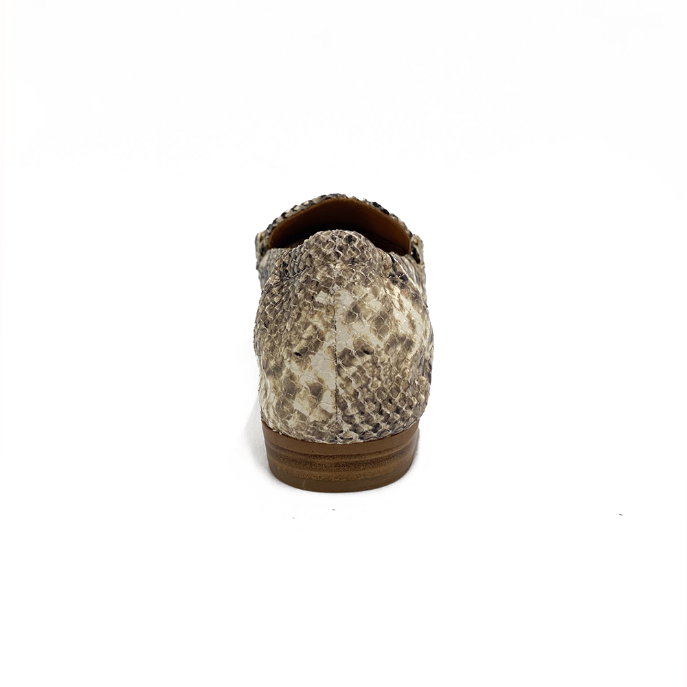 Billi Bi Loafer m/guld bidsel White Snake