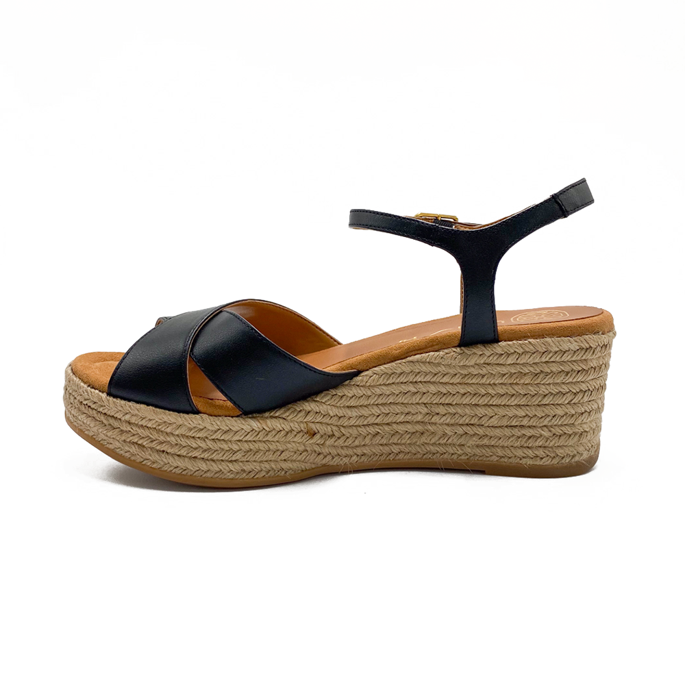Unisa Sandal m/kilehæl Kira Black