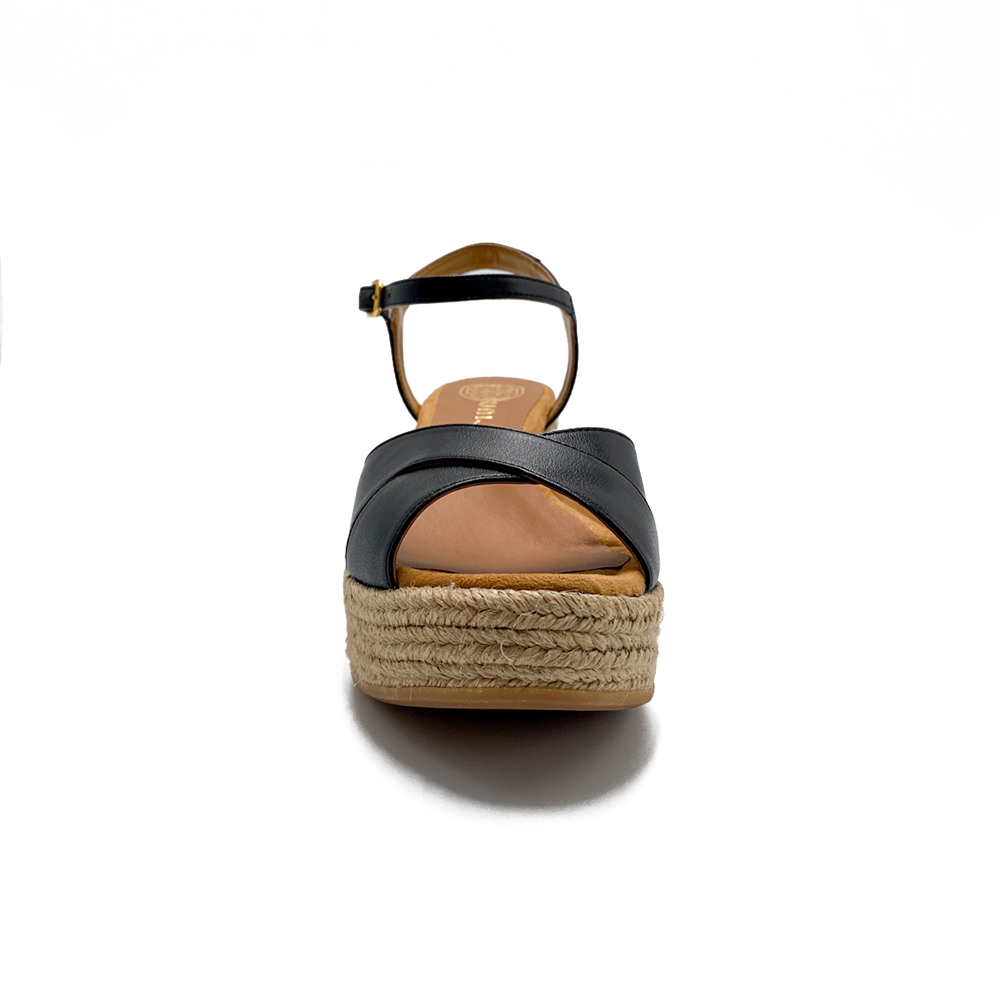 Unisa Sandal m/kilehæl Kira Black
