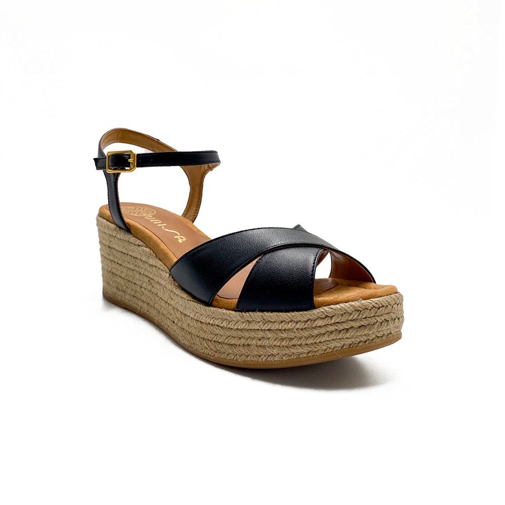 Unisa Sandal m/kilehæl Kira Black